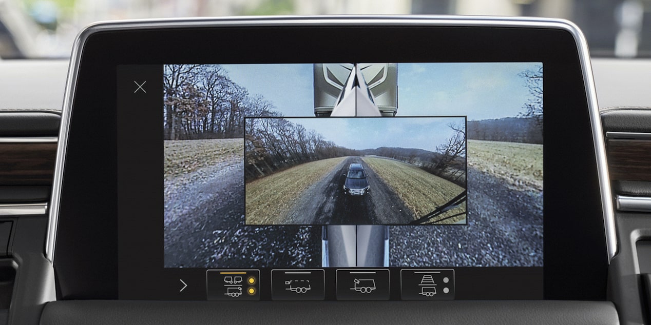 Multiple camera views functionality of the 2024 Chevrolet Suburban.