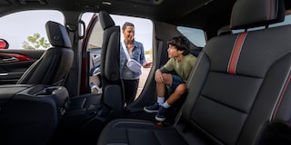 Third Row Seating Inside the 2024 Chevy Traverse