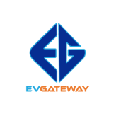 Logo of EV Gateway - a public charging network partner.