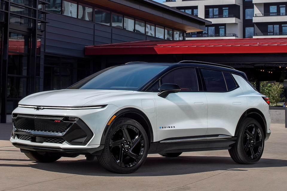 2024 Chevrolet Equinox EV while parked.