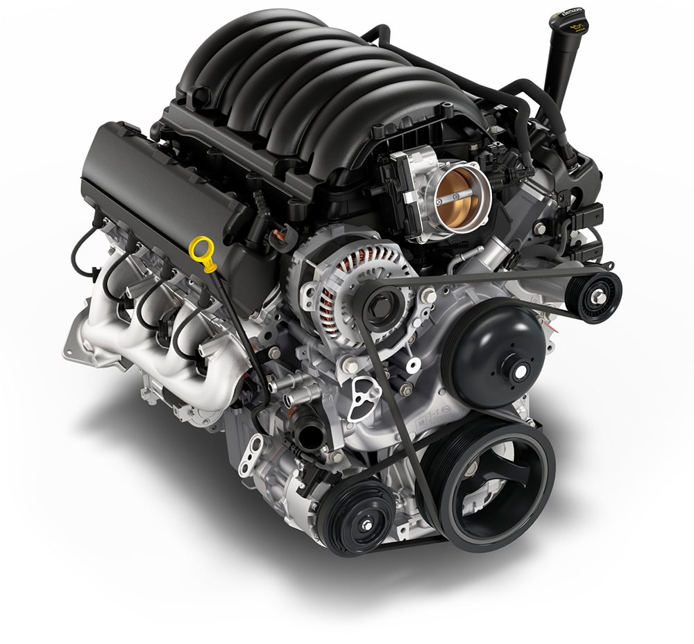 The Turbomax Engine of the 2024 Chevrolet Silverado.