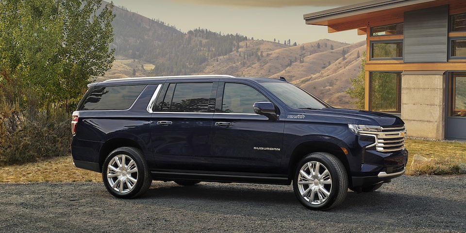 2024 Suburban Large SUV Front Side View