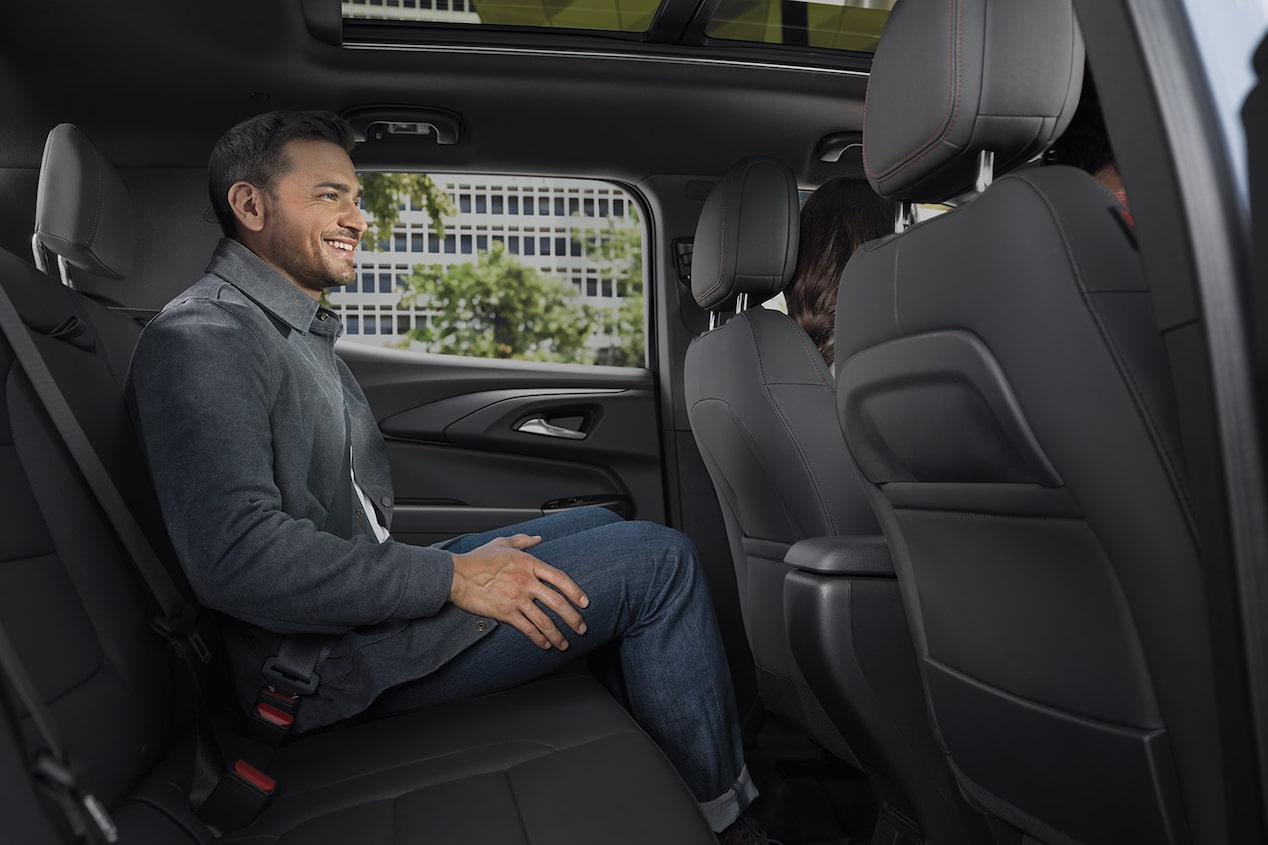 2025 Chevrolet Trailblazer rear wheel close-up.