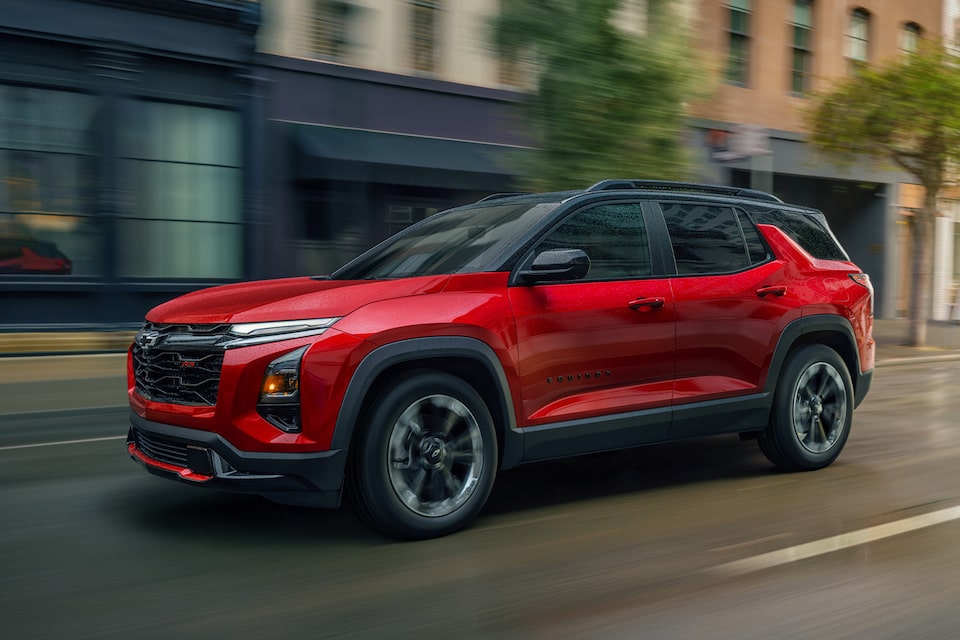 Chevrolet Equinox RS trim.