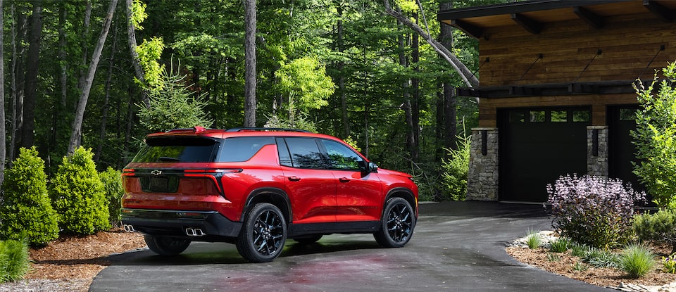 Chevrolet Traverse RS trim.