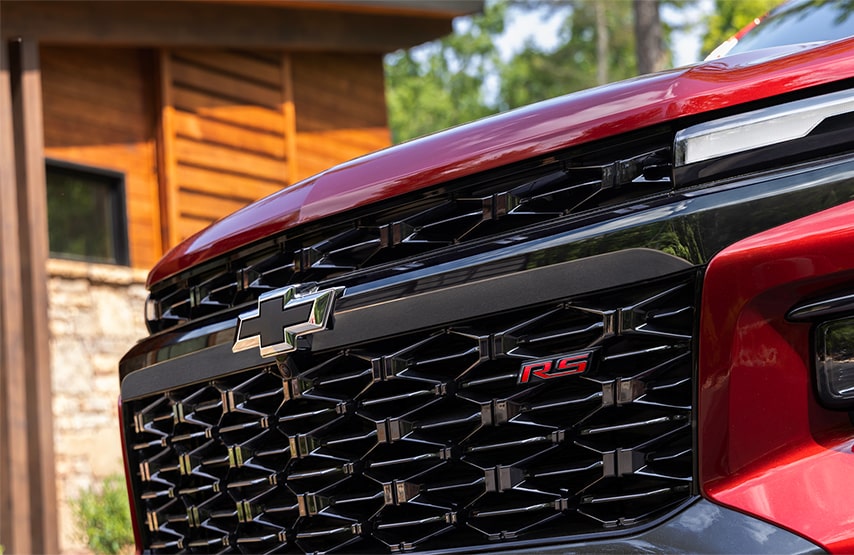 Chevrolet Traverse RS trim.