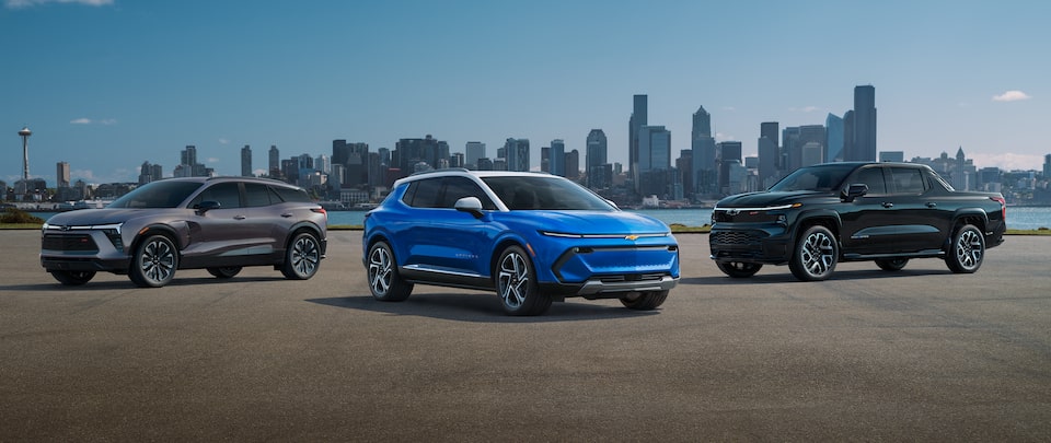 Chevrolet EV Line-up.