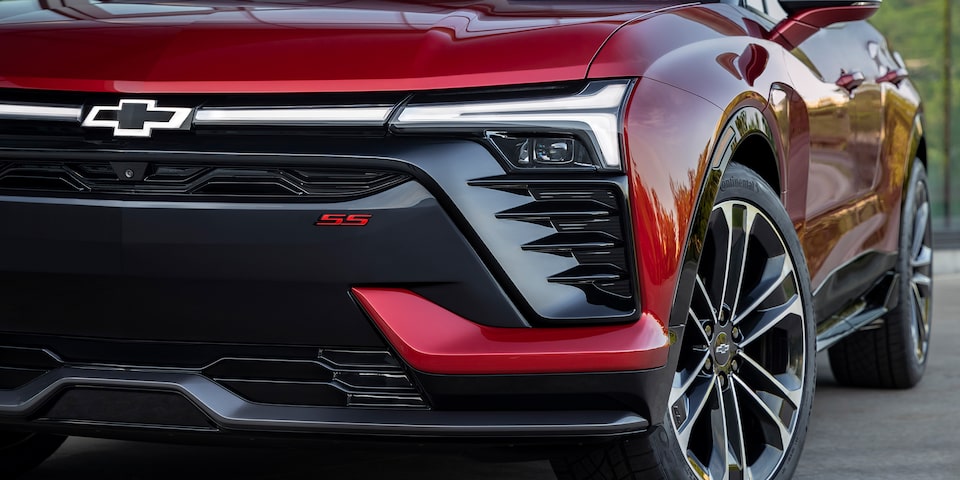 Vue avant du Chevrolet Blazer EV 2024.