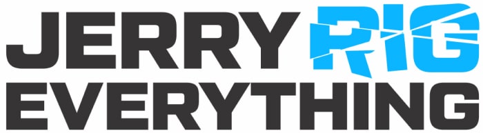 Jerry Rig Everything logo for 2025 Chevrolet Silverado EV.