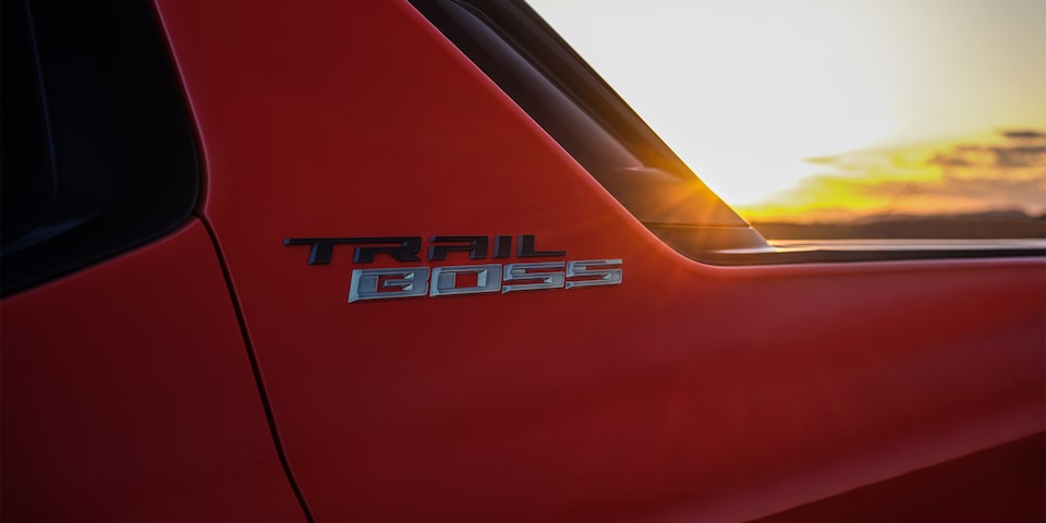 Trailboss Badging on the 2025 Silverado EV