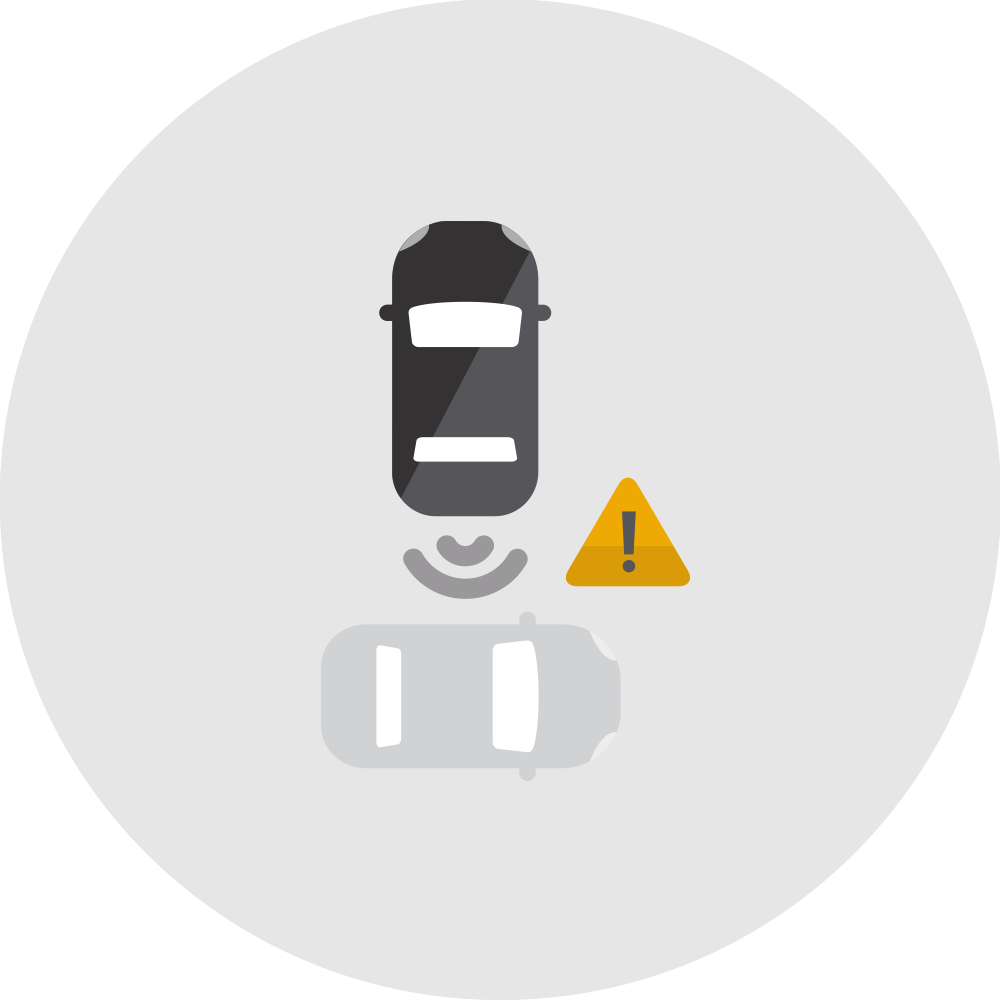 Rear Cross Traffic Alert icon.