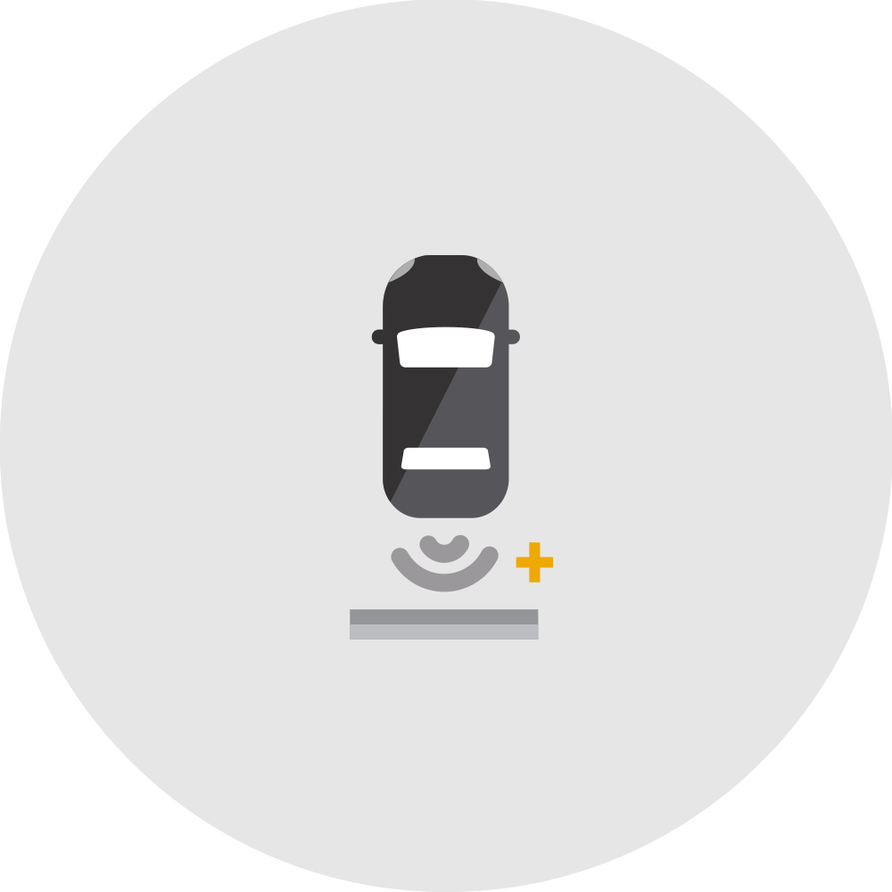 Rear Park Assist icon.