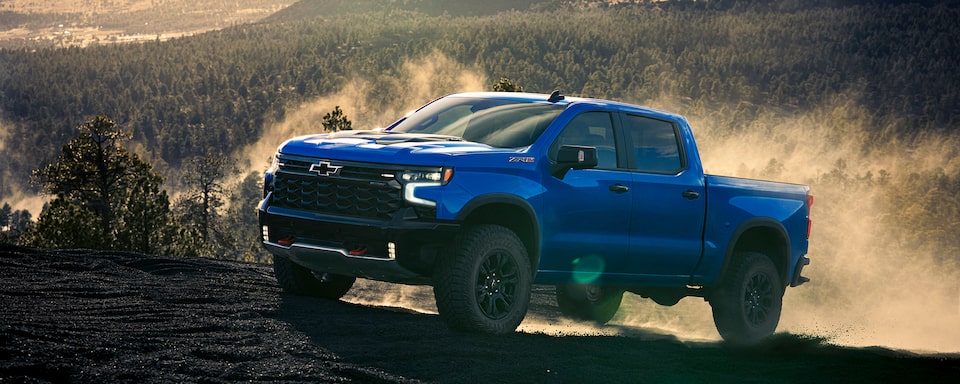 Video of a 2025 Chevrolet Silverado LD driving off-road.