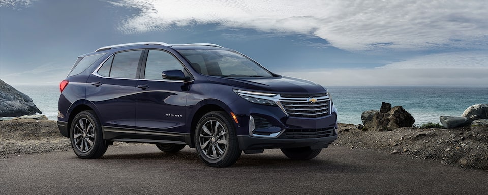 The 2021 Chevrolet Equinox Small SUV Right Side Profile.