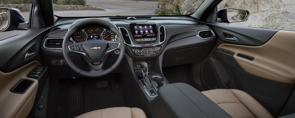 The 2021 Chevrolet Equinox Small SUV Dashboard.