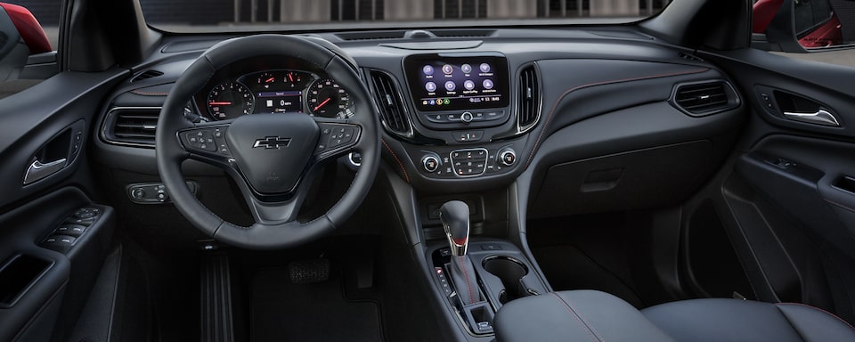 The 2021 Chevrolet Equinox RS Small SUV Dashboard.