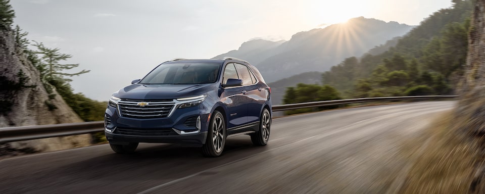 2021 Equinox Driving On The Road.