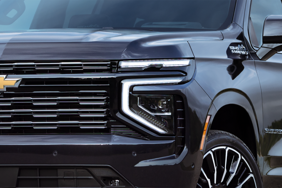 Animated exterior lighting of the New 2025 Chevrolet Suburban.