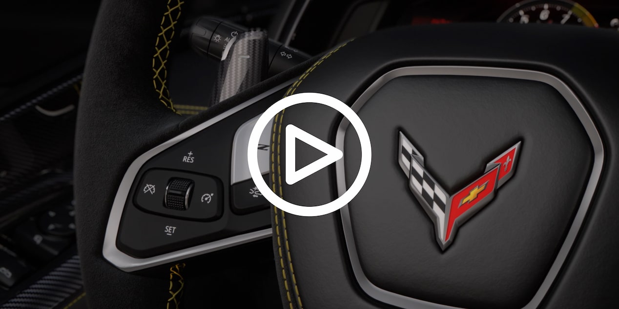 Steering Wheel and Centre Console on the 2025 Corvette ZR1 3LZ