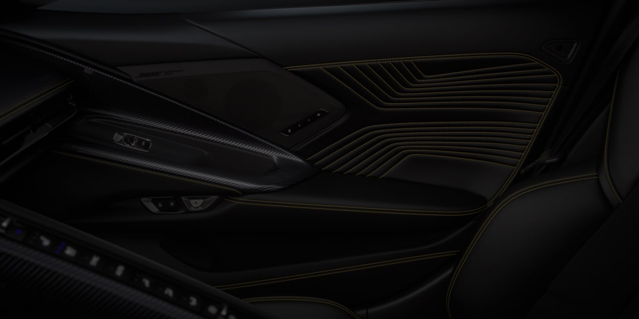 Door Panel on the 2025 Corvette ZR1 3LZ