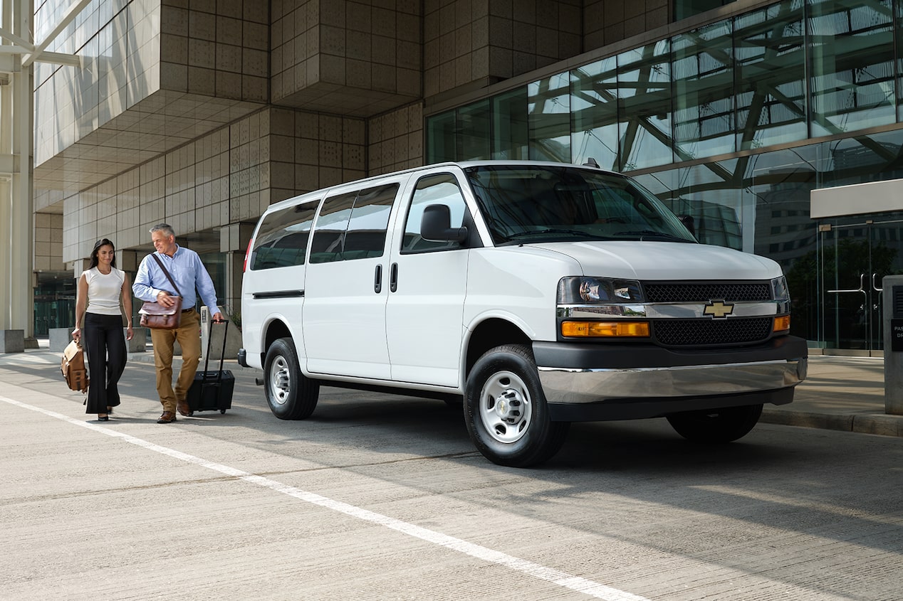 12 Passenger Design on the 2024 Chevrolet Express Van.